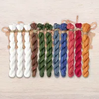 Набор ниток OwlForest для схемы «Старый Новый год» (ПНК)