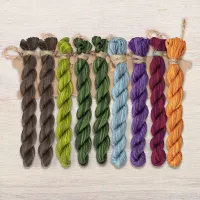 Набор ниток OwlForest для схемы «Лавка травницы» (ПНК)