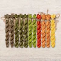 Набор ниток OwlForest для схемы «Подводное царство» (ПНК)