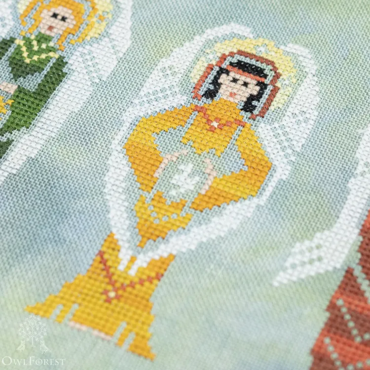 Бесплатные схемы для вышивания «Рождественское настроение»