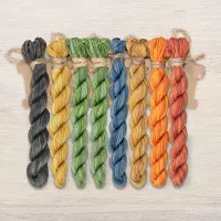 Набор ниток OwlForest для схемы «Змей Горыныч» (ПНК)