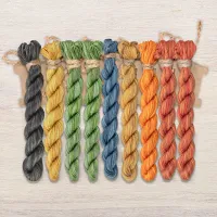 Набор ниток OwlForest для схемы «Змей Горыныч» (ПНК)