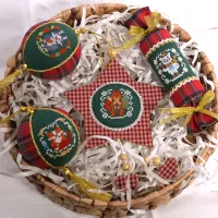 Схема для вышивания «Новогодние миниатюры» 