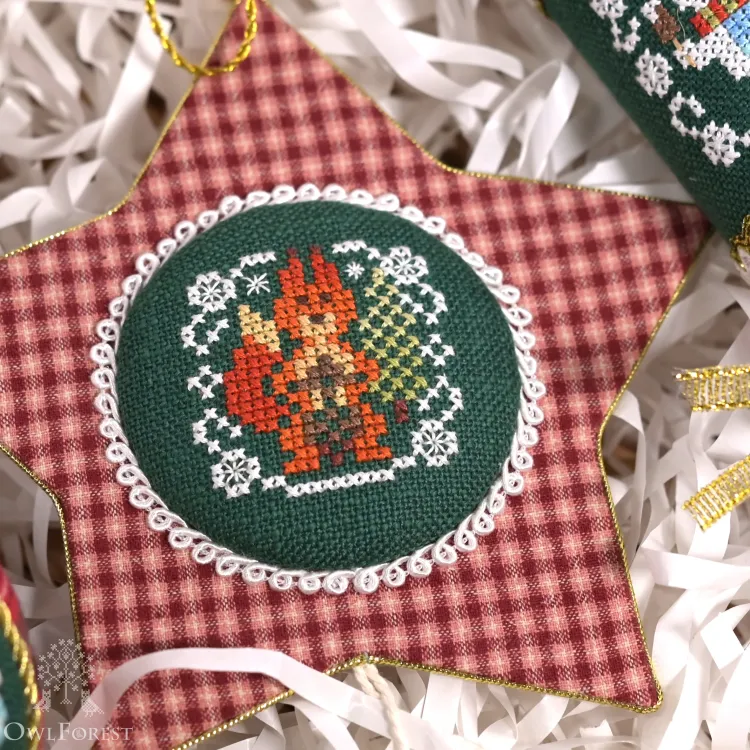 Схема для вышивания «Новогодние миниатюры» 