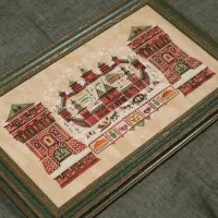 Электронная схема «Красная крепость»