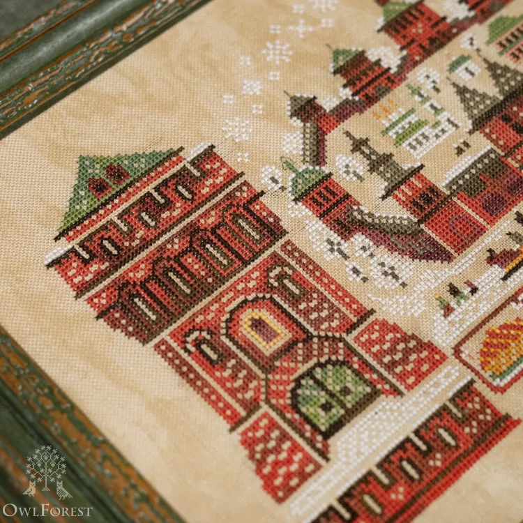 Электронная схема «Красная крепость»