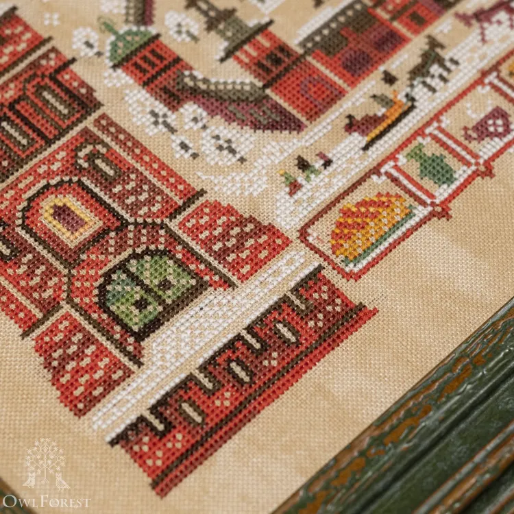 Электронная схема «Красная крепость»