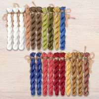 Набор ниток OwlForest для схемы «За трапезой» (ПНК им. Кирова)