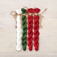 Набор ниток OwlForest для схемы «Серебряное копытце. Рождество» (ПНК) 