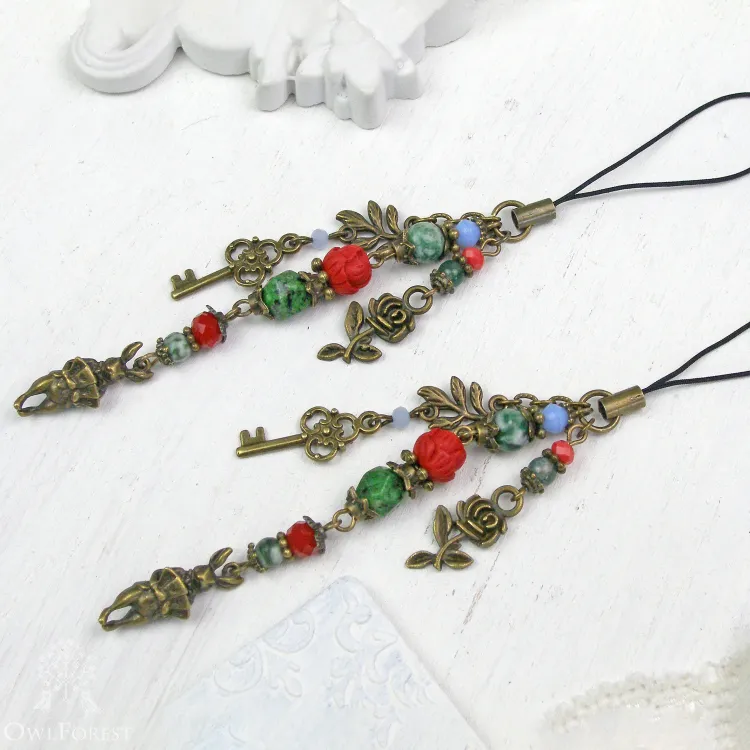 Маячок для ножниц «Алиса в Стране Чудес» цвет фурнитуры бронза