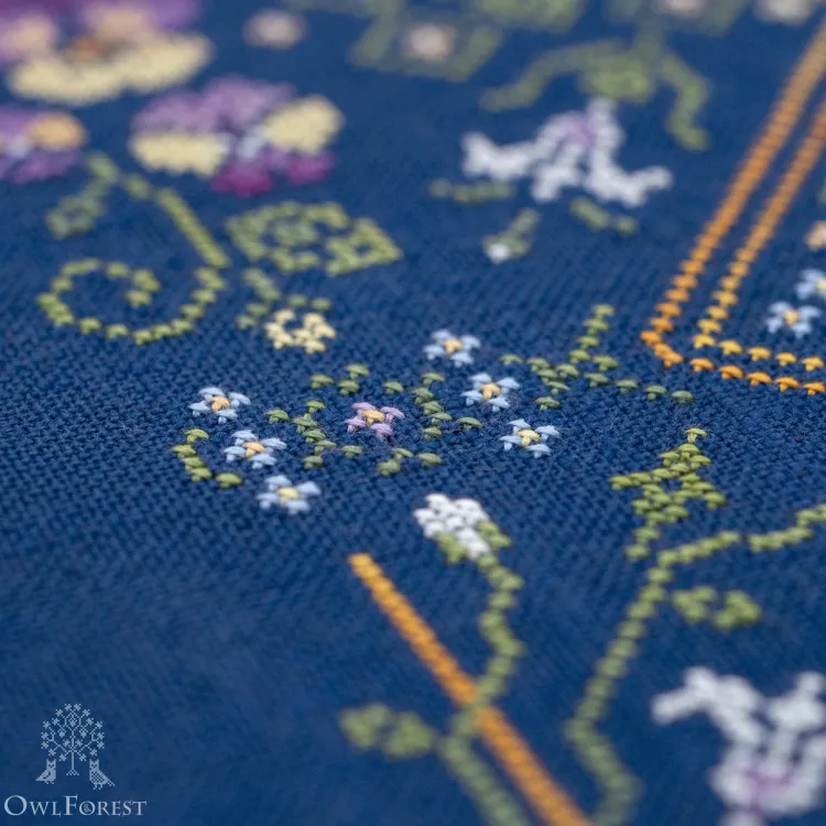 Электронная схема «Анютины глазки»