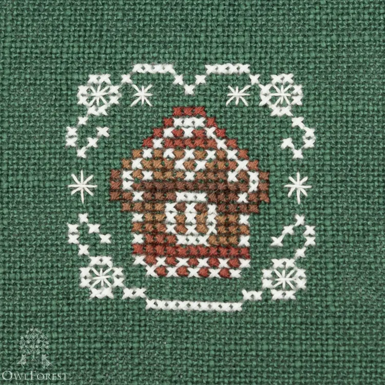 Электронная схема «Новогодние миниатюры»