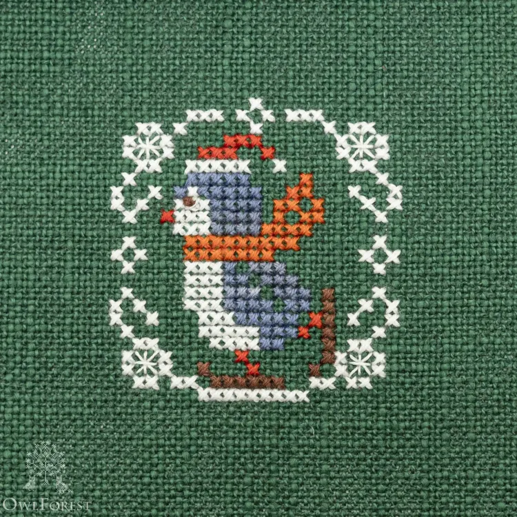 Электронная схема «Новогодние миниатюры»