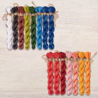 Набор ниток OwlForest для схемы «Экзотические птички» (DMC)