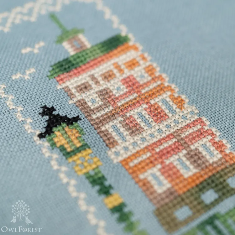 Бесплатная схема для вышивания «Чижик-пыжик»