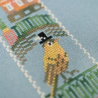 Бесплатная схема для вышивания «Чижик-пыжик»