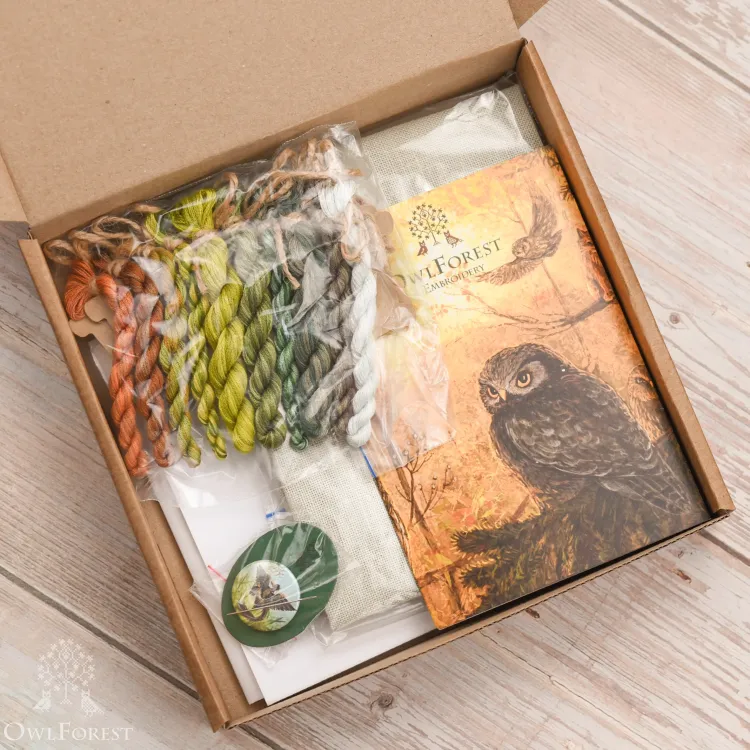 Набор для вышивания «Динозавровый лес»