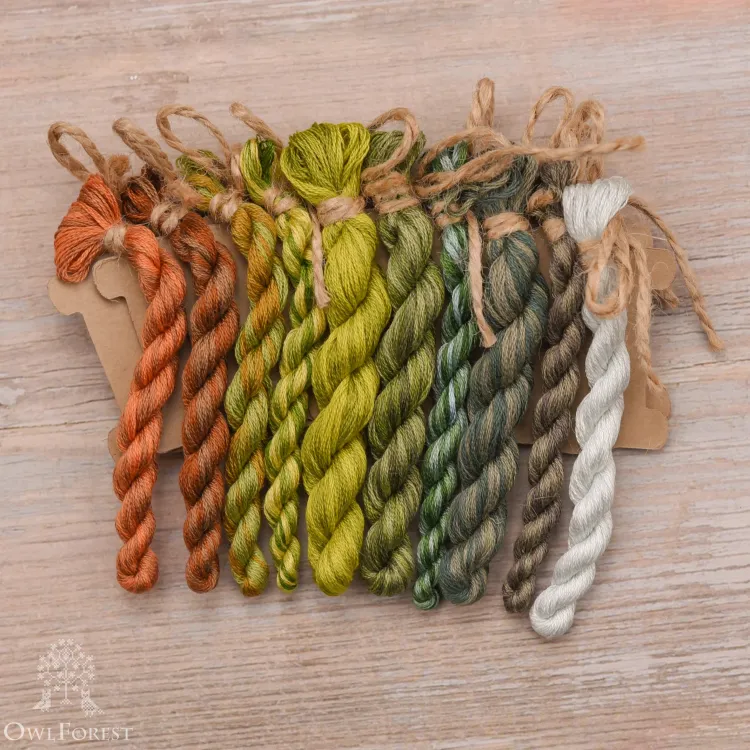 Набор для вышивания «Динозавровый лес»