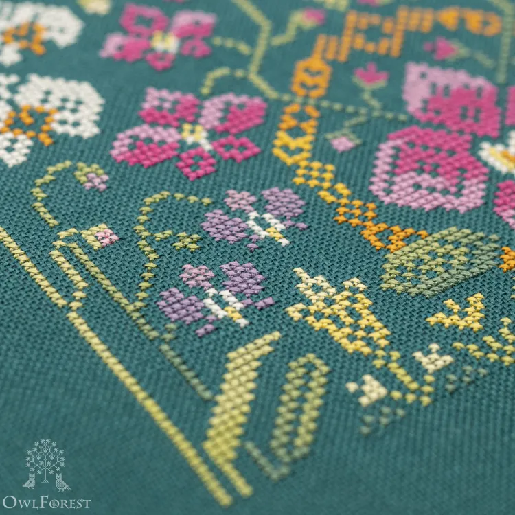 Схема для вышивания «Орхидеи»