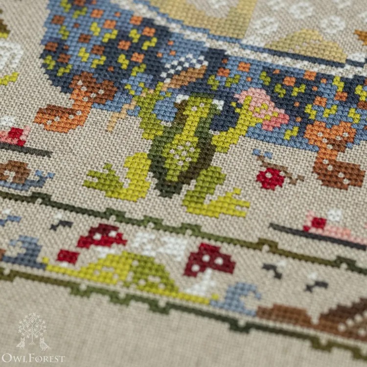 Схема для вышивания «Выходной Кикиморы»