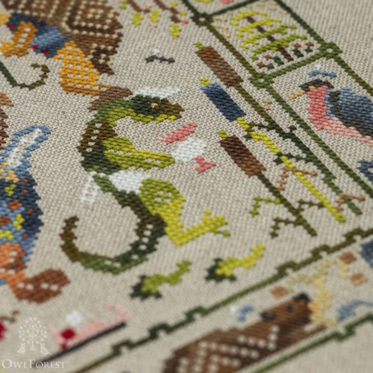 Схема для вышивания «Выходной Кикиморы»