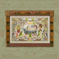 Схема для вышивания «Выходной Кикиморы»