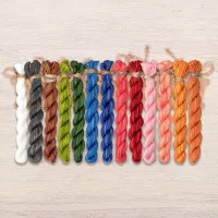 Набор ниток OwlForest для схемы «Экзотические птички» (ПНК)