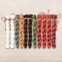 Набор ниток OwlForest для схемы «Красная крепость» (ПНК)