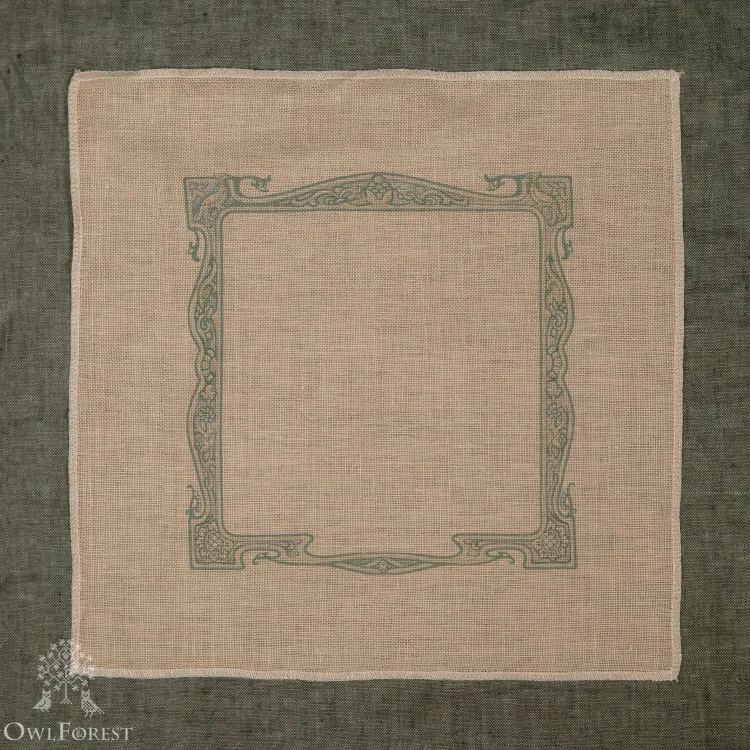 Печатная ткань «Рамка в русском стиле»