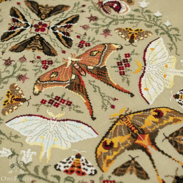 Схема для вышивания «Вальс мотыльков»