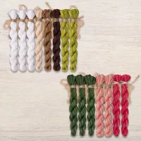 Набор ниток OwlForest для схемы «Розарий» (DMC)