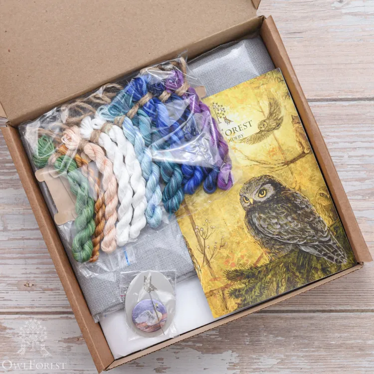 Набор для вышивания «Лебединое озеро»