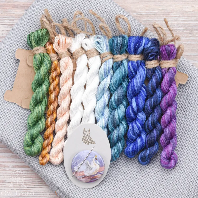 Набор для вышивания «Лебединое озеро»