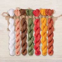 Набор ниток OwlForest для схемы «Пословицы. Fruit on the Tree» (DMC) 