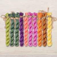 Набор ниток OwlForest для схемы «Гладиолусы» (ПНК)