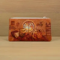 Косметичка кожаная «Время погрустить»