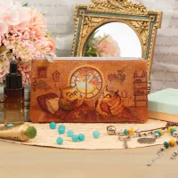 Косметичка кожаная «Время погрустить»