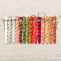 Набор ниток OwlForest для схемы «Дачный домик» (ПНК)