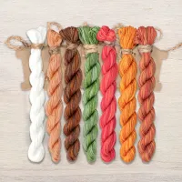 Набор ниток OwlForest для схемы «Пословицы. Fruit on the Tree» (ПНК) 