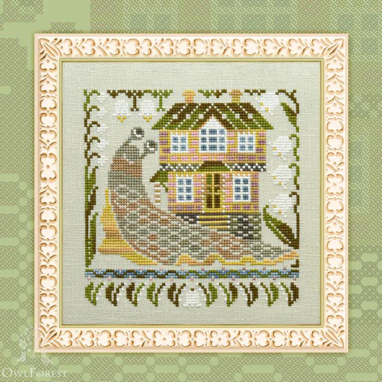 Электронная схема «Улиточные домики. Ландыши»