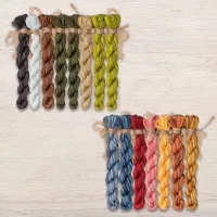 Набор ниток OwlForest для схемы «Выходной Кикиморы» (DMC)