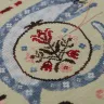 Схема для вышивания «Кот и рукоделие»