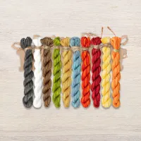 Набор ниток OwlForest для схемы «Портрет Гуся» (ПНК им. Кирова)