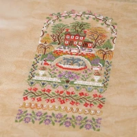Электронная схема «Дворик с фонтаном»