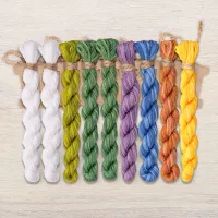 Набор ниток OwlForest для схемы «Одуванчики» (DMC)