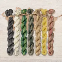 Набор ниток OwlForest для схемы «Чижик-пыжик» (ПНК)