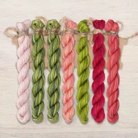 Набор ниток OwlForest для схемы «Камелия» (ПНК)