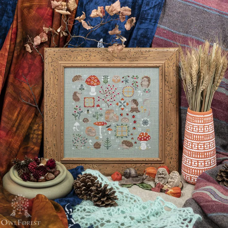 Электронная схема «Ежиная полянка»