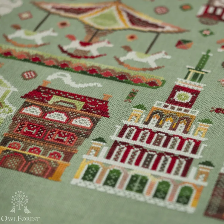 Электронная схема «Пряничный город»