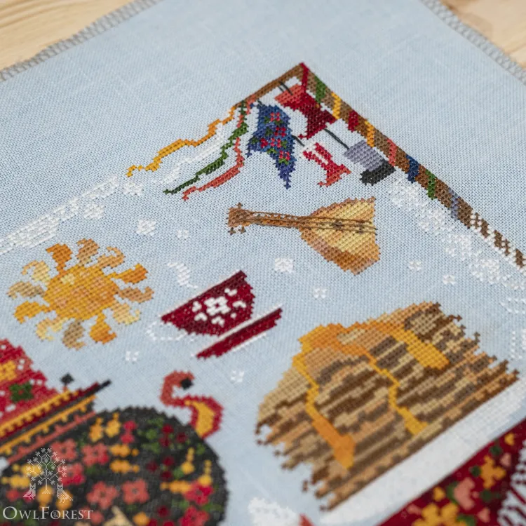 Схема для вышивания «Блины»